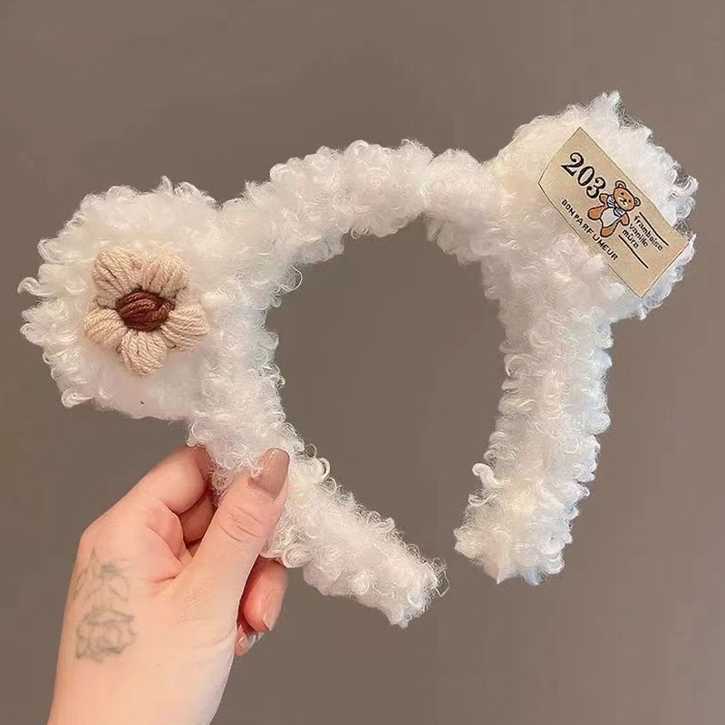 Băng Đô Cài Tóc Hình Tai Gấu Đáng Yêu Cho Nữ