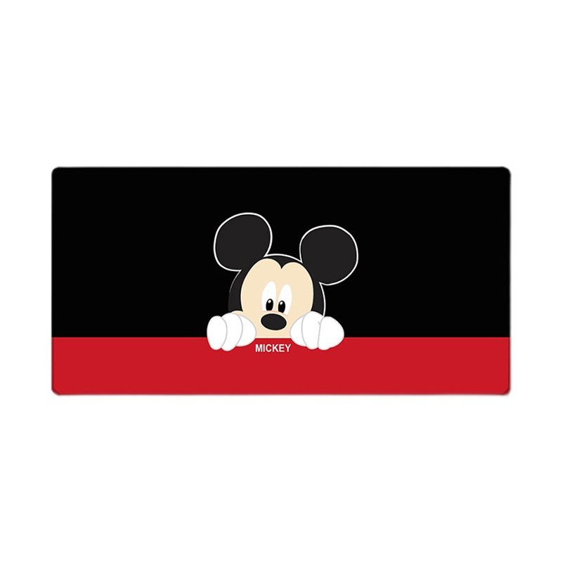 Tấm Lót Chuột Và Bàn Phím Máy Tính Dày Dặn In Hình Chuột Mickey Minnie Dễ Thương