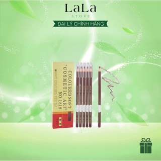 Chì Xé Kẻ Chân Mày No.1818 Cosmetic Art Màu Nâu Sáng 2.8g