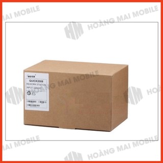 Máy khò cầm tay QUICK 2008, 700W kèm 4 đầu khò 2.5/6.4/8/12.7mm, nhiệt độ 100-500°C