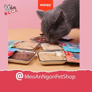 [HCM] Pate Wanpy Pate cho mèo 80gr 7 vị