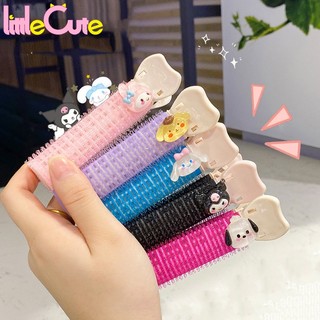 Kẹp tóc mái giả lông xù màu sắc ngọt ngào xinh xắn dành cho nữ