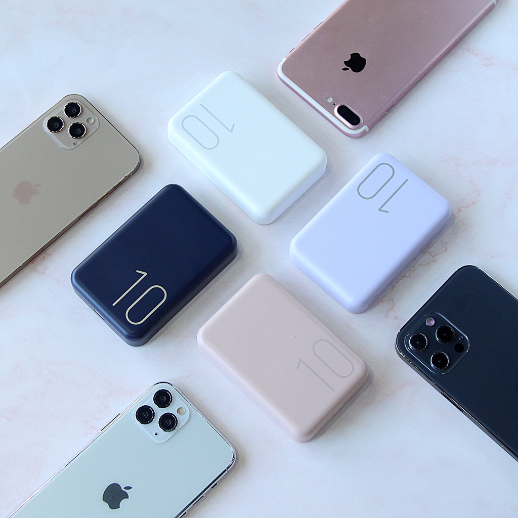 Sạc dự phòng không dây từ tính 10000mah RPP-65 chính hãng Remax