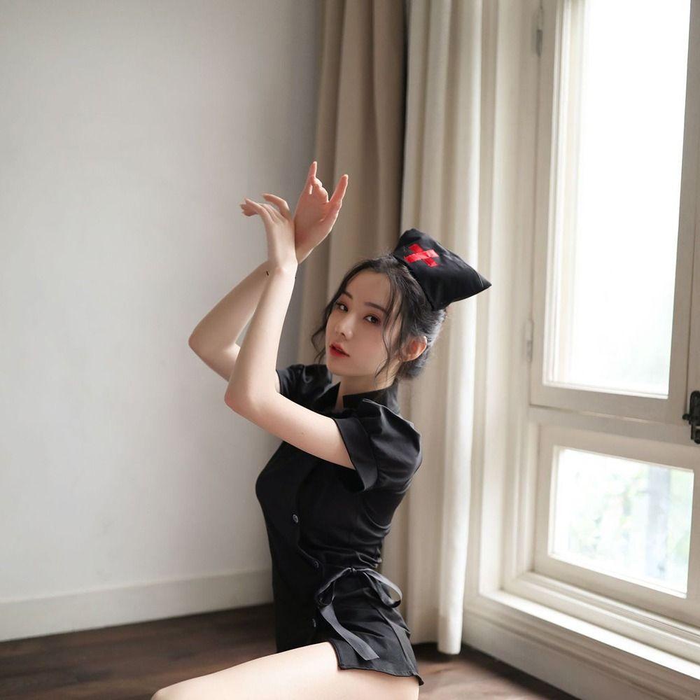 OCEANMAP Bộ Đồ Ngủ Hóa Trang Y Tá Dễ Thương Cho Nữ