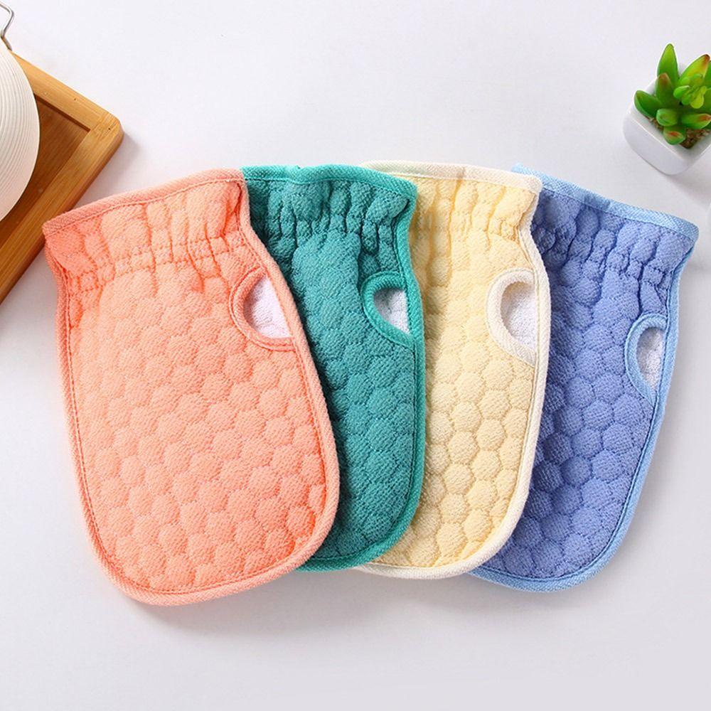 KUNHEV Set 2 Khăn Tắm Mát Xa Tẩy Tế Bào Chết Cho Da