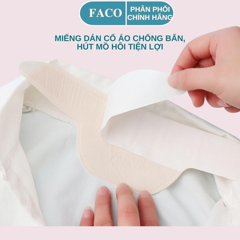 Miếng dán thấm mồ hôi vùng cổ áo Faco