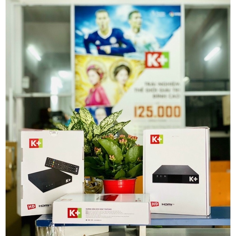 Đầu Thu Vệ Tinh HD K+ Chính Hãng model mới nhất chưa gồm thuê bao