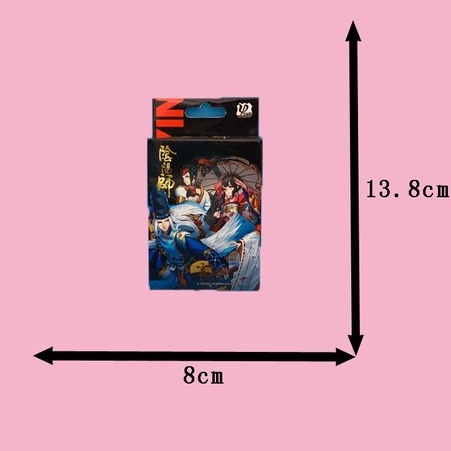 ÂM DƯƠNG SƯ Bộ thẻ bài in hình 54 lá khác nhau