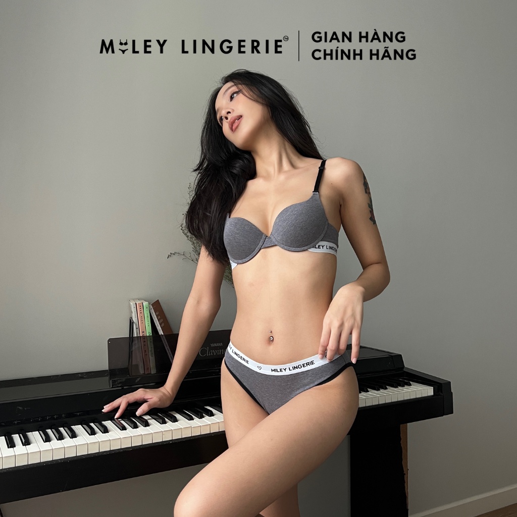 Áo Ngực Nữ Có Gọng Mút Vừa Nâng Ngực Sporty Chic MILEY LINGERIE BRC002