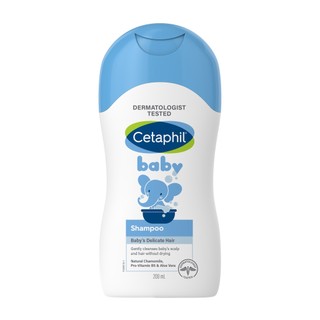 Dầu gội Cetaphil Baby Shampoo 200ml - làm sạch, bảo vệ da dầu nhạy cảm cho bé