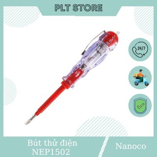 Bút thử điện 2 dầu nanoco nep1502 , nhựa abs bền bỉ
