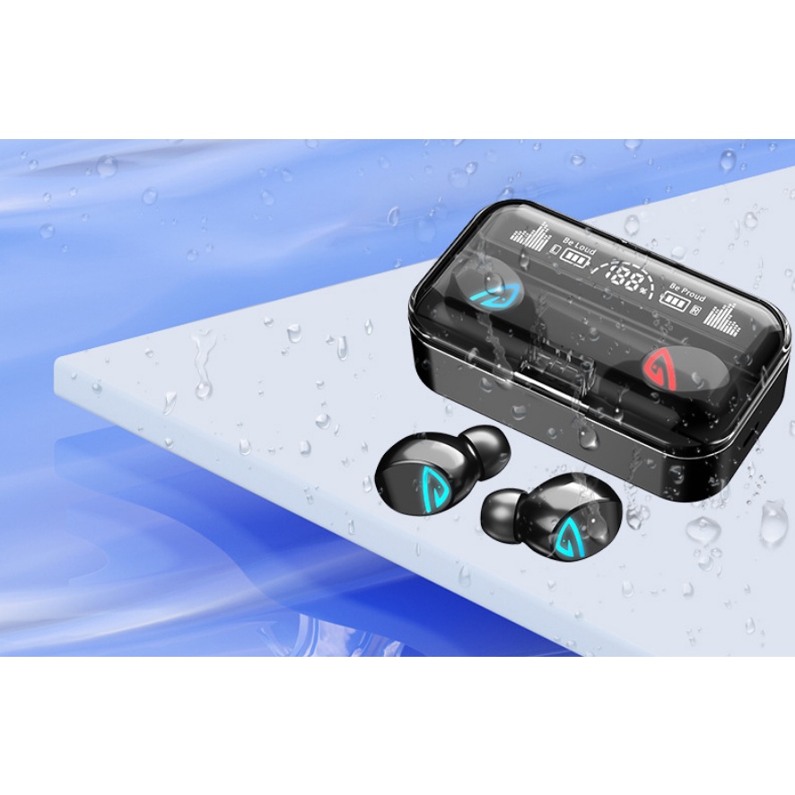 Tai Nghe Bluetooth không dây Amoi S10 Pro True Wireless Chính Hãng TWS Chống Ồn Bản Quốc Tế Cao Cấp, Kiêm Sạc Dự Phòng