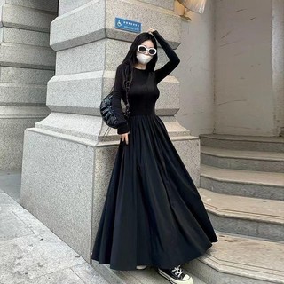 TBS váy thun xoè dài tay