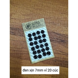 Cúc bấm mini vỉ 50 cúc