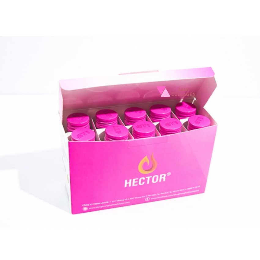 Nước hector colLagen HECTOR Sâm hộp 10 chai