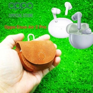 Bao da Oppo Enco Air 2 Pro da thật handmade