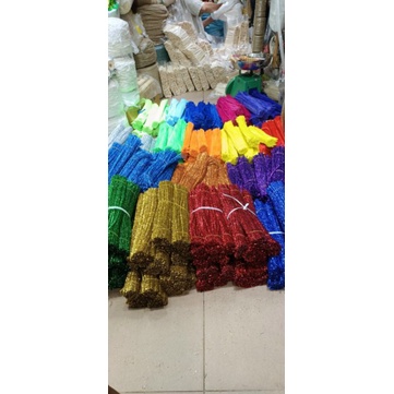Bó 10 cọng kẽm xù làm handmade