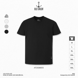 Áo thun nam phom basic Old Sailor - O.S.L BASIC TEE - Big size upto 5XL