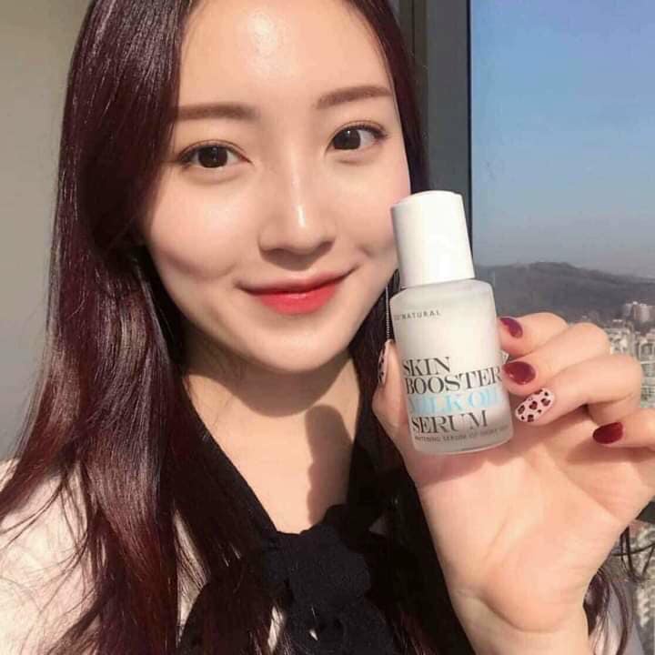 So Natural Skin Booster Milk Oil Serum - Serum Dưỡng Trắng Da So Natural