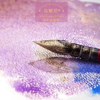 Bột màu nhũ vàng bạc Martini