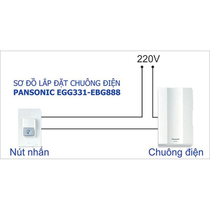 Bộ Chuông Điện Panasonic  Bảo Hành Chính Hãng