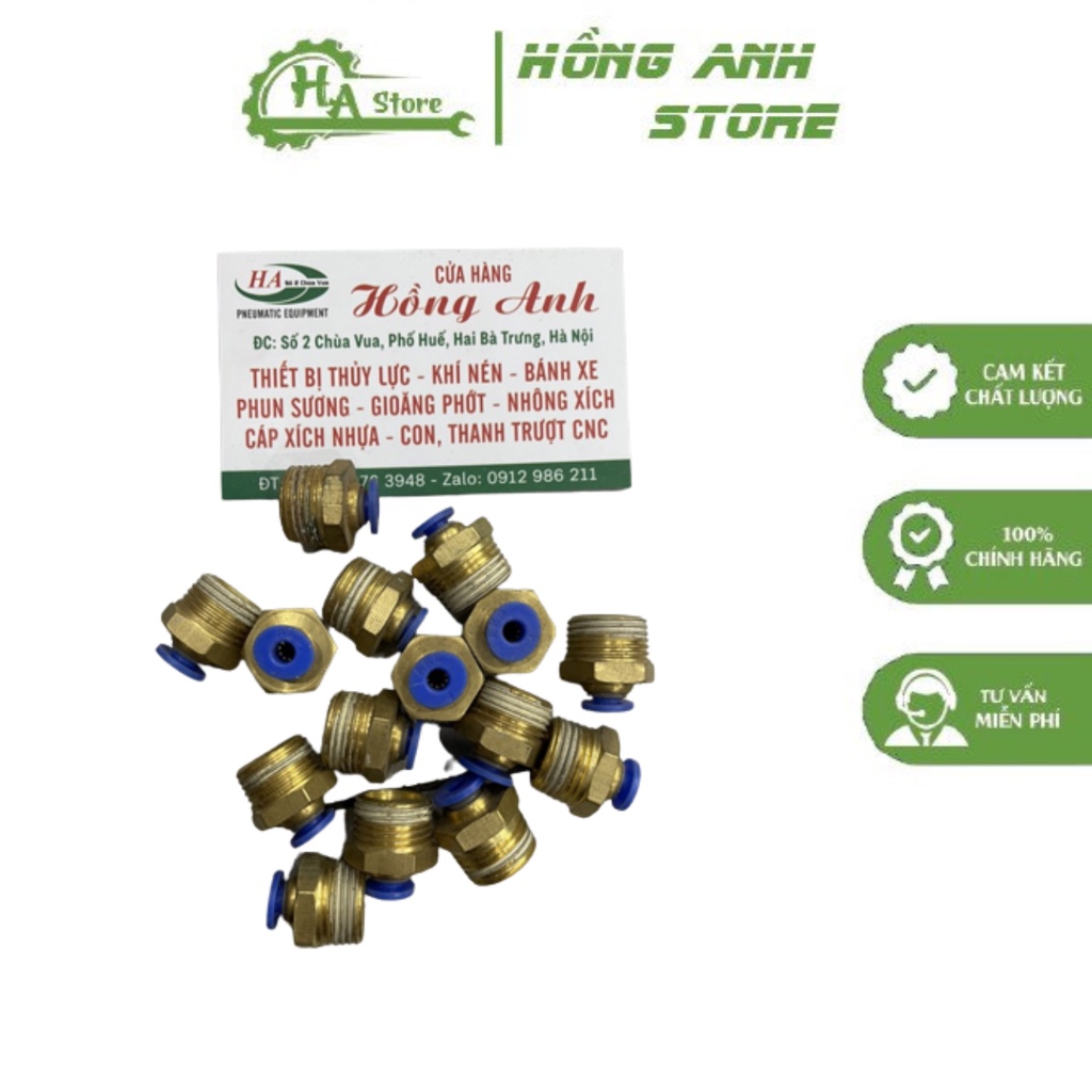 Cút Nối Thẳng 4-3/8 (PC4-03) Cút Nối Thẳng 4-3/8 (PC4-03)