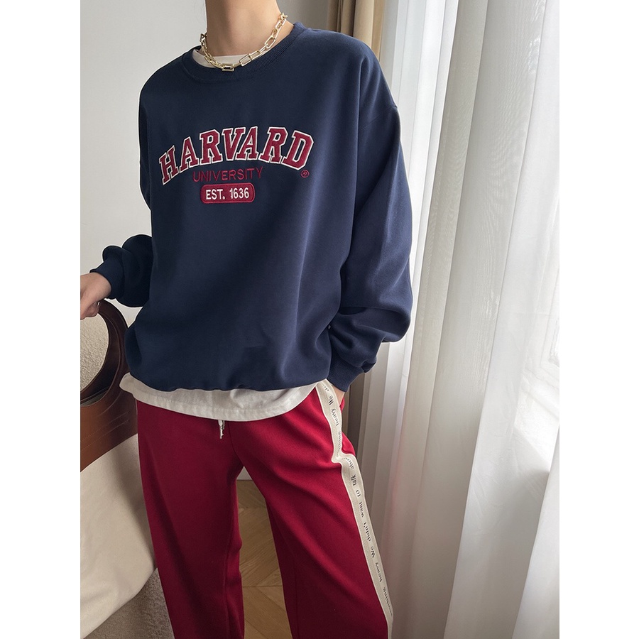 Áo nỉ Sweater nam nữ form unisex vải nỉ bông dày dặn