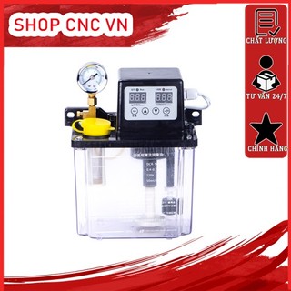 Bình bơm dầu bôi trơn cho máy CNC, Bơm dầu tự động 1.8 lít