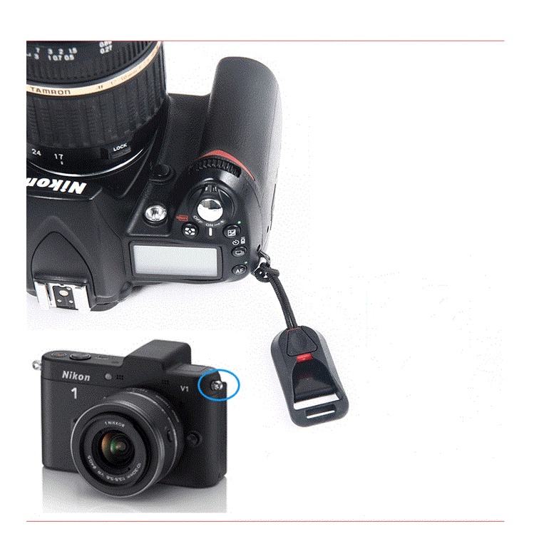 Móc khóa dây đeo máy ảnh thao tác nhanh