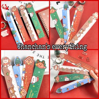 Thước kẻ dẻo học sinh mẫu noel giáng sinh
