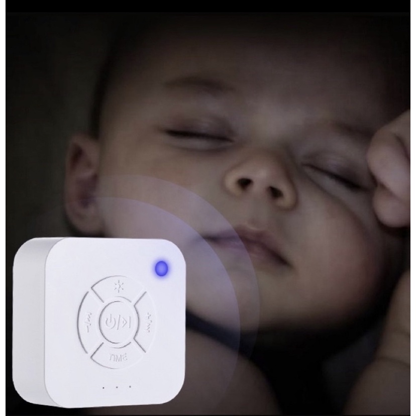 Máy Tạo Tiếng  Ồn Trắng 9 - 20 Âm Tròn_Máy white noise tạo tiếng ru giúp bé ngủ ngon