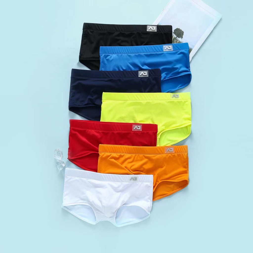 Quần bơi nam vuông quần short đi biển Quick-Drying Double-Layer Breathable ADDICTE