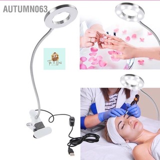 Đèn led mini kẹp bàn nail, mi 2 chế độ sáng