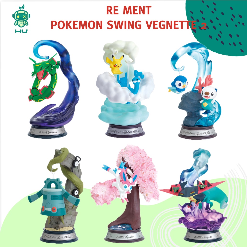 Mô hình sưu tập Pokemon Rement - Pokemon Swing Vegnette 2