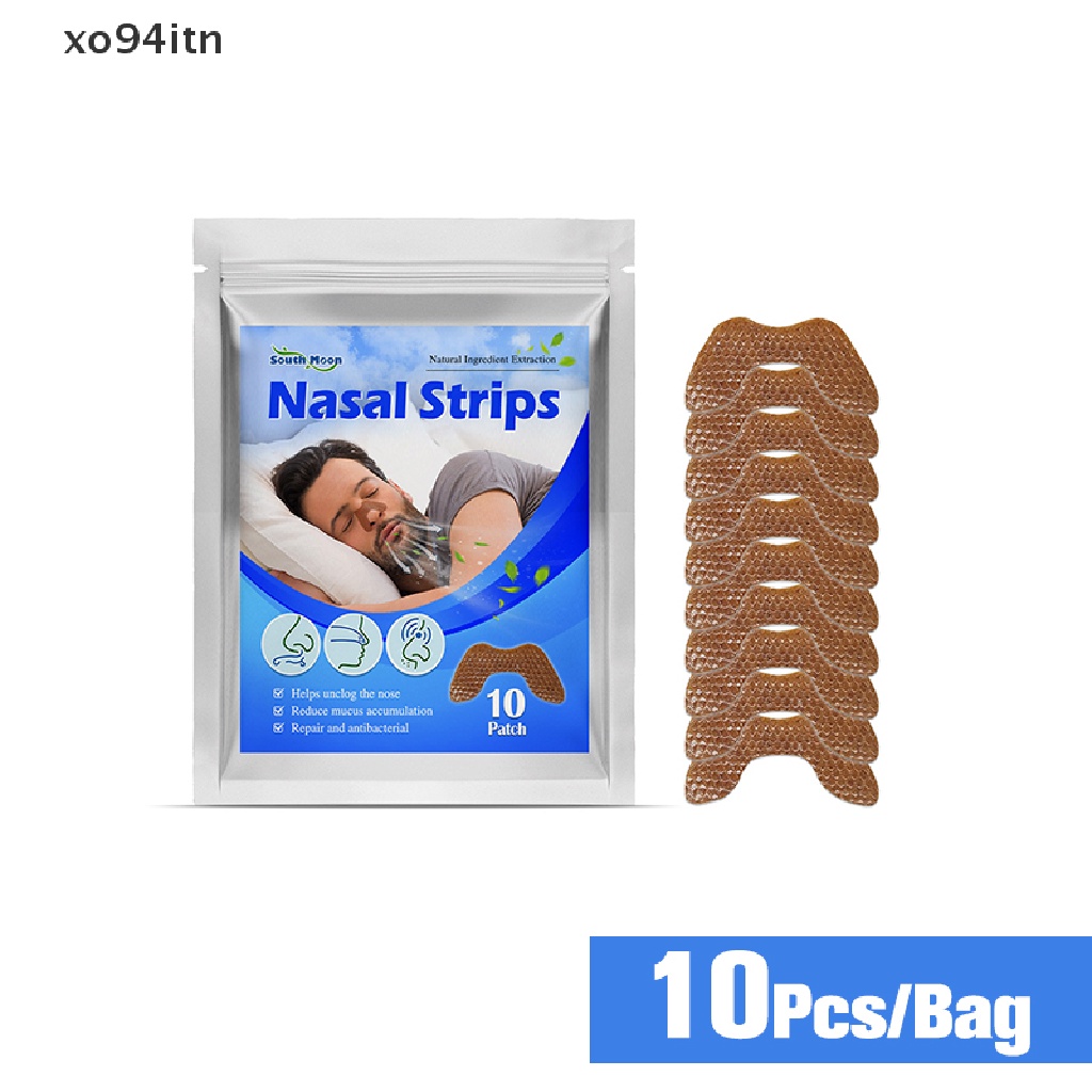 Set 10 Miếng Dán Mũi Chống Ngáy Hiệu Quả