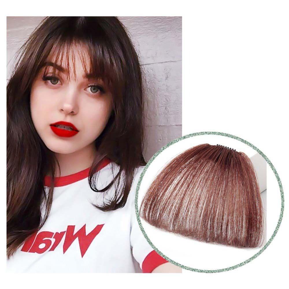 Tóc Giả Mái Ngang Màu Đen Bằng Sợi Tổng Hợp Chất Lượng Cao Dành Cho Nữ BERNARDO