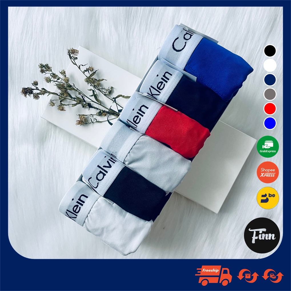 Combo 5 màu quần lót nam / Quần sip nam boxer cao cấp chất liệu thun lạnh CK