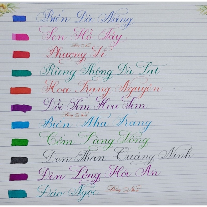 mực pháp lọ 30ml