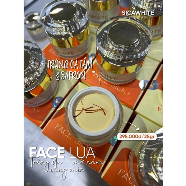 FACE LỤA CAO CẤP SICAWHITE( dành cho da thường & da dầu)