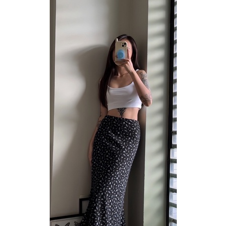HINWORKSHOP | Chân váy đuôi cá Floral Long Skirt