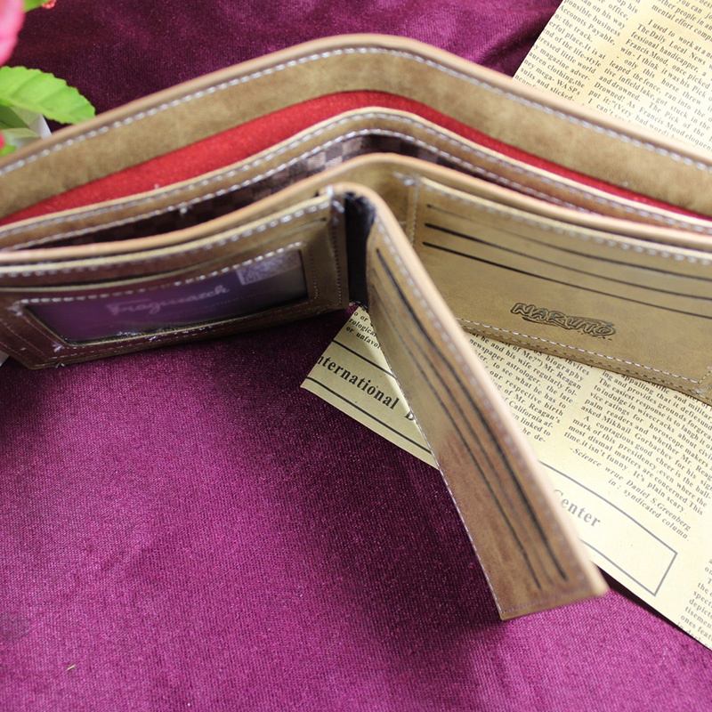 Ví Ngắn Đựng Thẻ In Hình Manga One JP5 Thời Trang Cho Nam