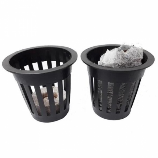 Combo 30 Rọ nhựa trắng trồng rau thủy canh (5cm) màu đen - Green City