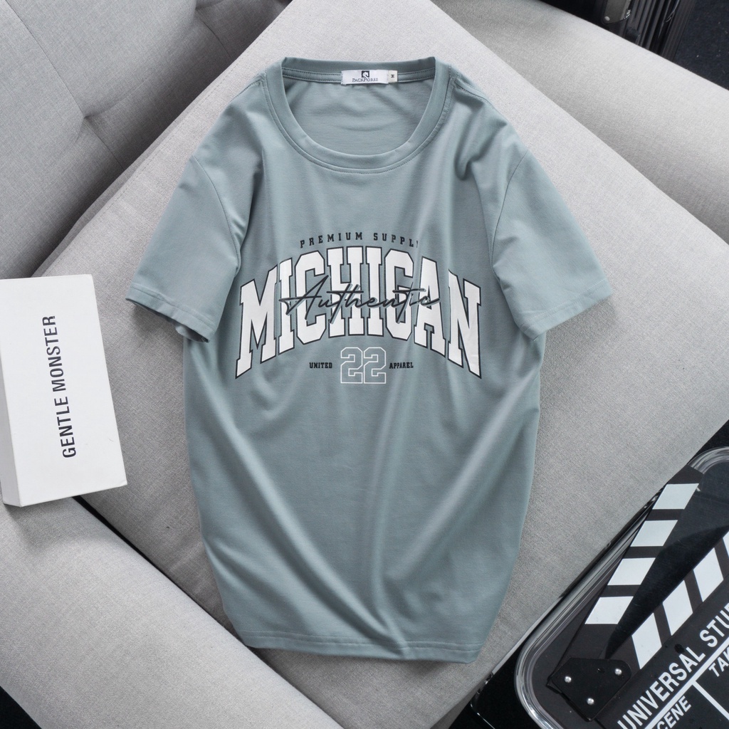 ÁO THUN NAM CỔ TRÒN -  MICHIGAN