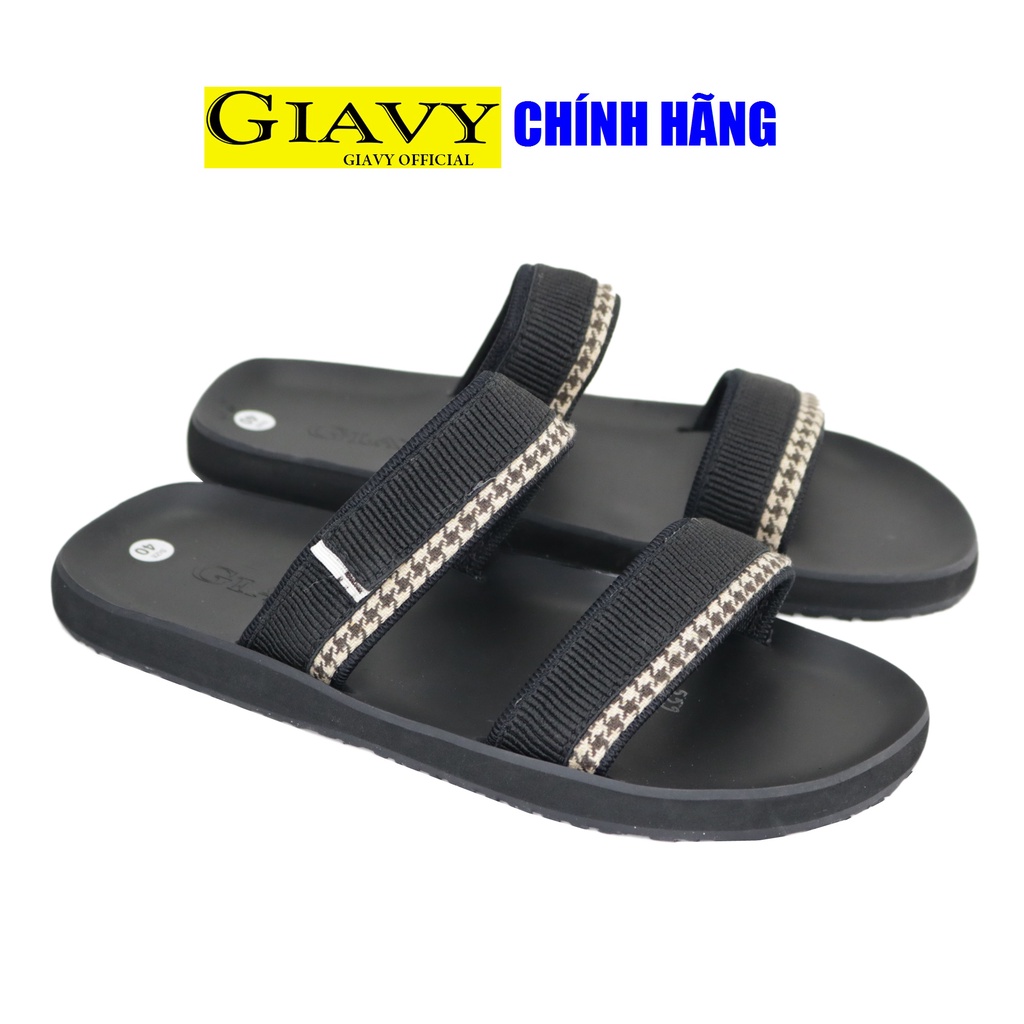 Dép nam Gia Vy quai 2 dây ngang đế cao su TL560
