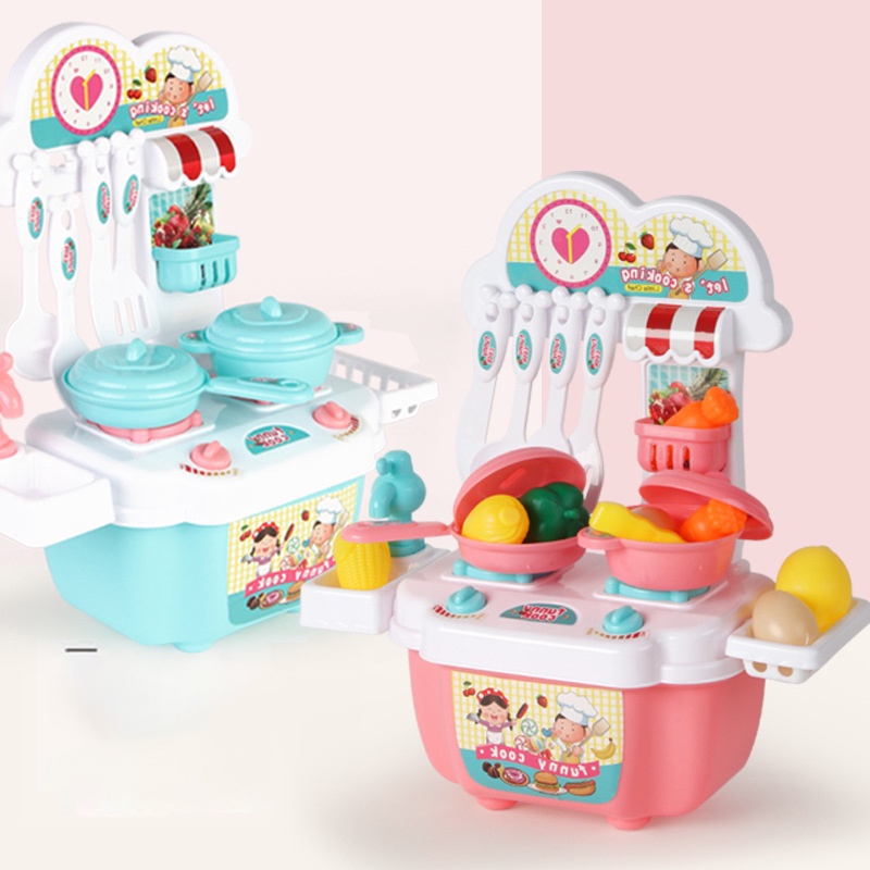 WO·WO Đồ chơi trẻ em Cắt Trái Cây mini Có Nhạc Cho Bé