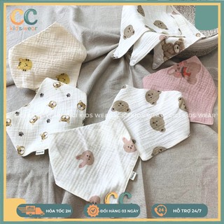 Yếm quàng cổ giữ ấm boona cho bé