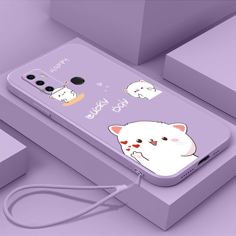 Ốp điện thoại QIANZI mèo cho Realme C30 / 50I Prime Realme Gt Realme Gt Neo2 Realme Gt Neo3 Realme Gt Master Realme Xt