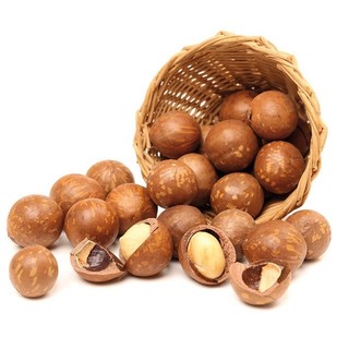 Gói 500.gram Hạt Mắc ca Sấy còn vỏ