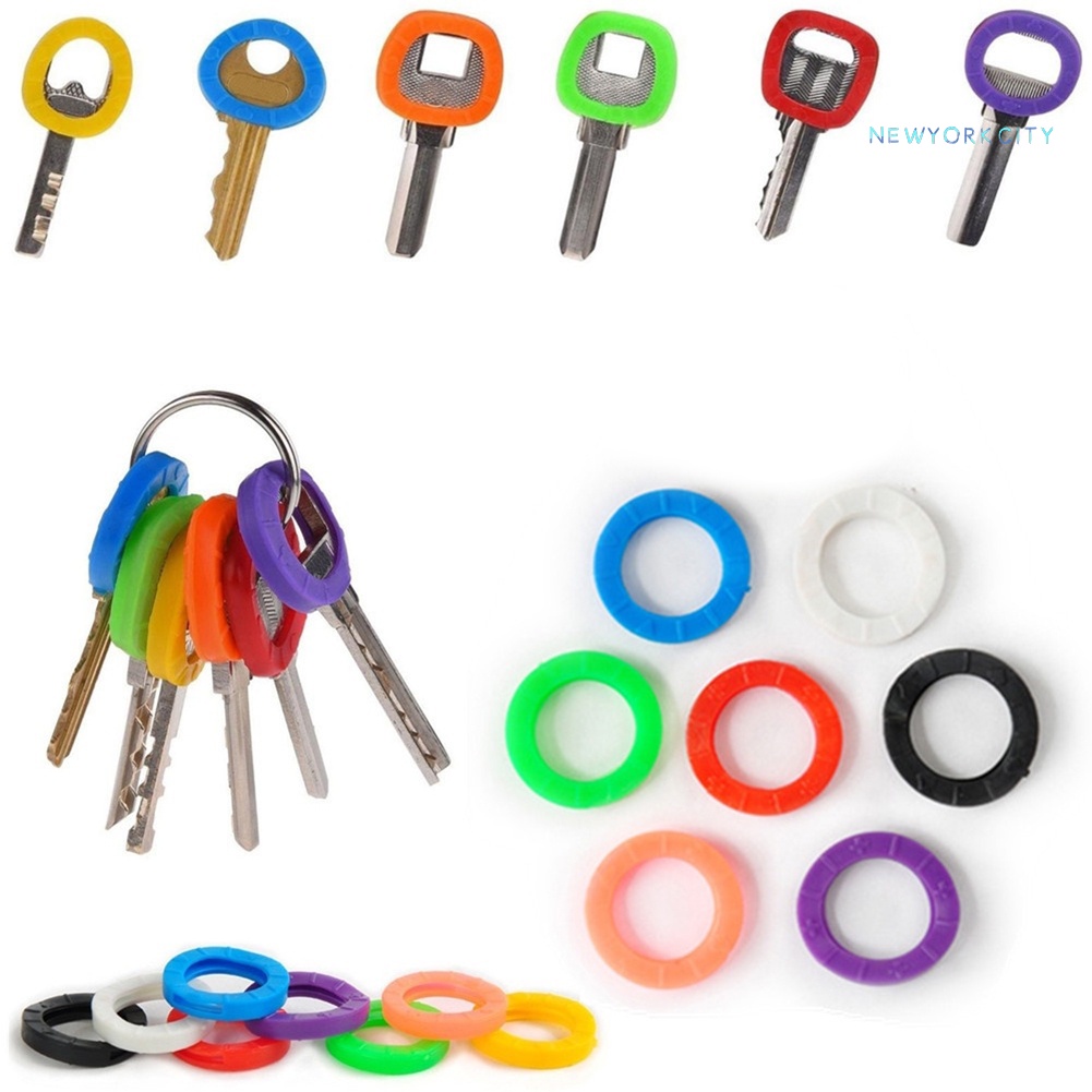 Set 24 Vỏ Silicon Mềm Rỗng Bọc Chìa Khóa Thời Trang