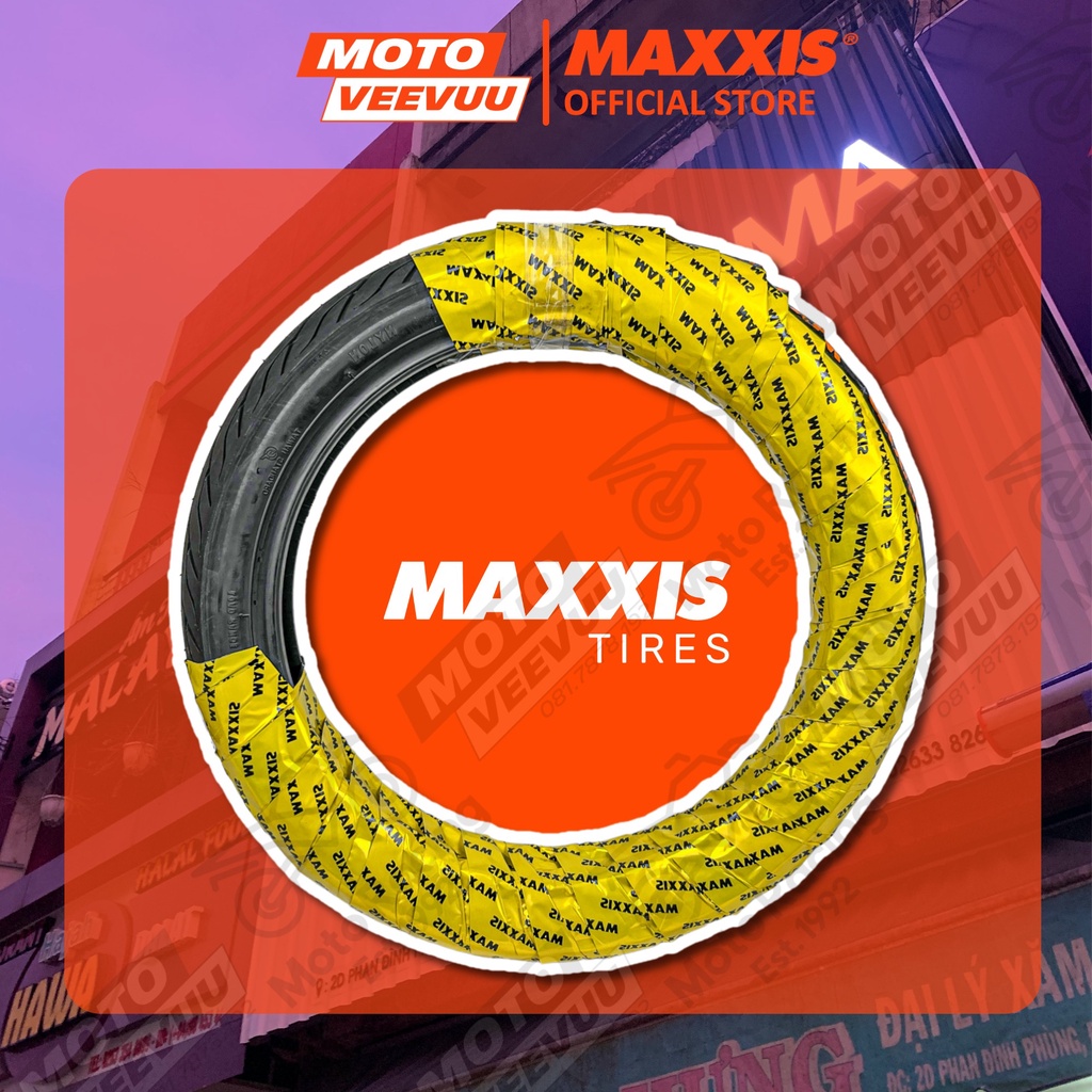Vỏ lốp xe máy MAXXIS MA-V6 Gai xương cá 80/90-14 TL